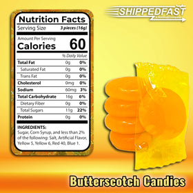 Shippedfast individually wrapped candies designed for easy sharing and gifting