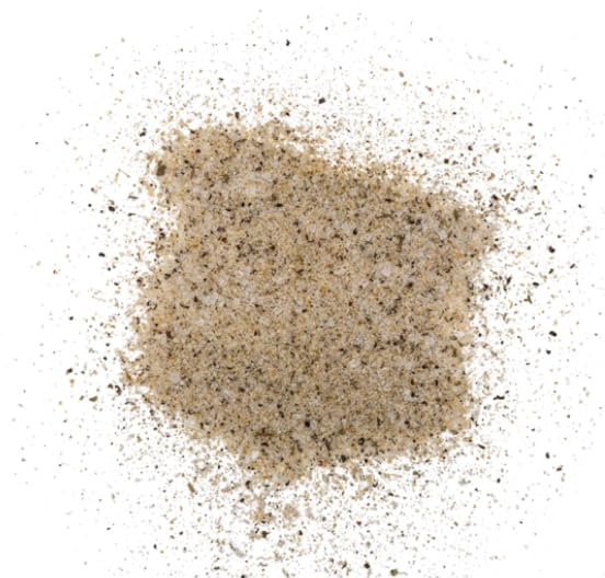 Shipshewana Happy Salt pour demonstrates easy seasoning on meals.
