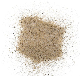Shipshewana Happy Salt pour demonstrates easy seasoning on meals.