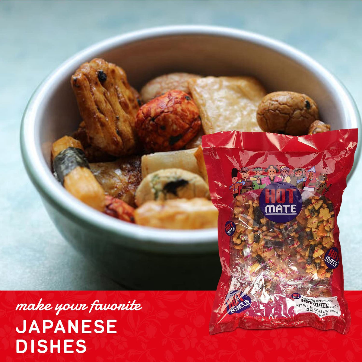 Shirakiku 16-ounce packaging makes sharing easy at gatherings or during busy days.