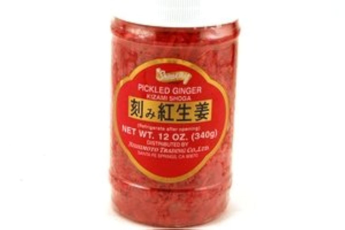 Shirakiku Kizami Shoga slices in a twin-pack, ideal for sushi and bowls.
