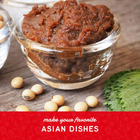Shirakiku Miso Aka red paste adds depth to soups, sauces, and marinades