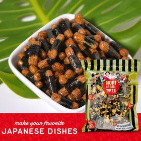 Shirakiku Norimaki Mate snack time on the go for lunch or travel