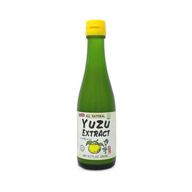 Shirakiku pure yuzu juice bottle in a 12-pack for baking and flavoring