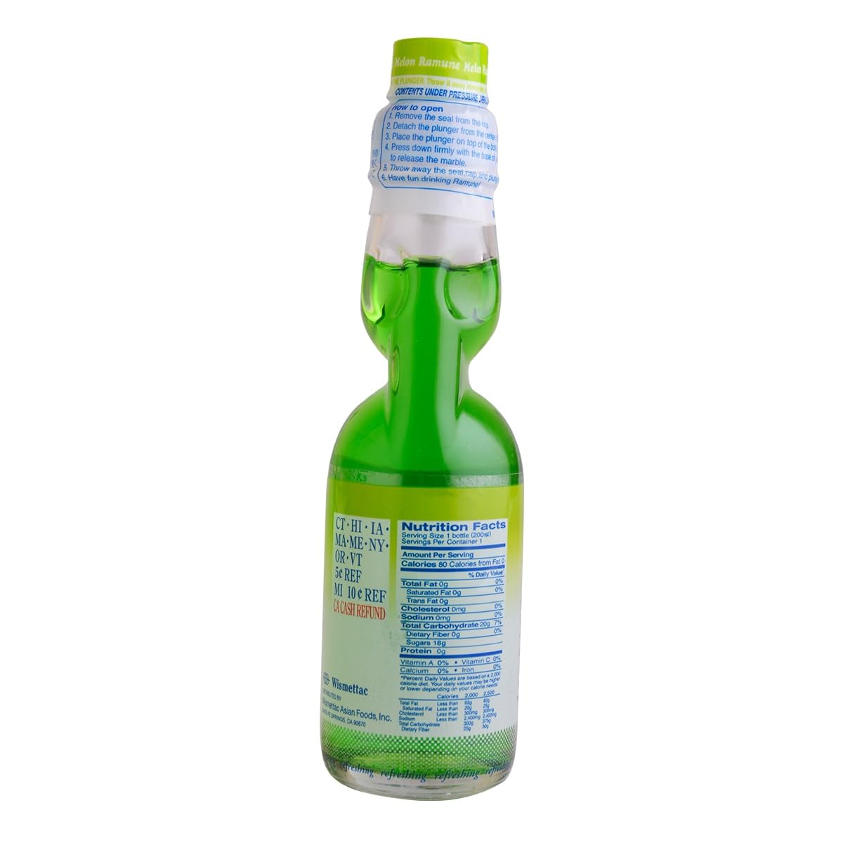 Shirakiku Ramune Melon pack invites sharing at gatherings with a fizzy twist.