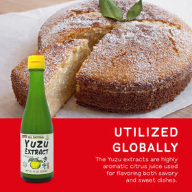 Shirakiku yuzu glaze topping adds bright citrus sparkle to desserts