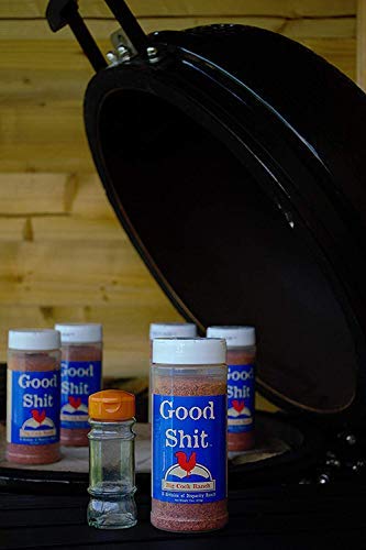Shit Load Good Shit seasoning on ribs to add depth and sweetness