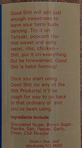 Shit Load Good Shit seasoning with Teriyaki glaze idea for balance