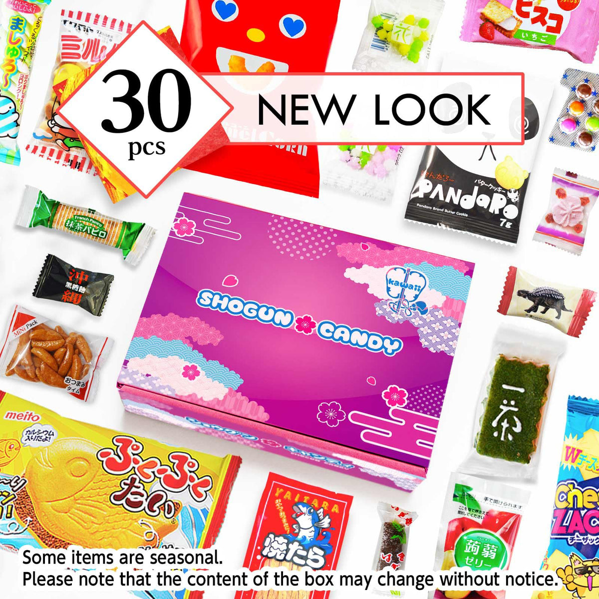 SHOGUN CANDY ramune candy pack highlighting fizzy flavors to enjoy with friends.