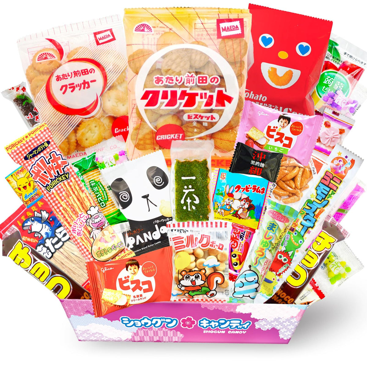 SHOGUN CANDY variety pack 30 pieces box ideal for gifting and sharing