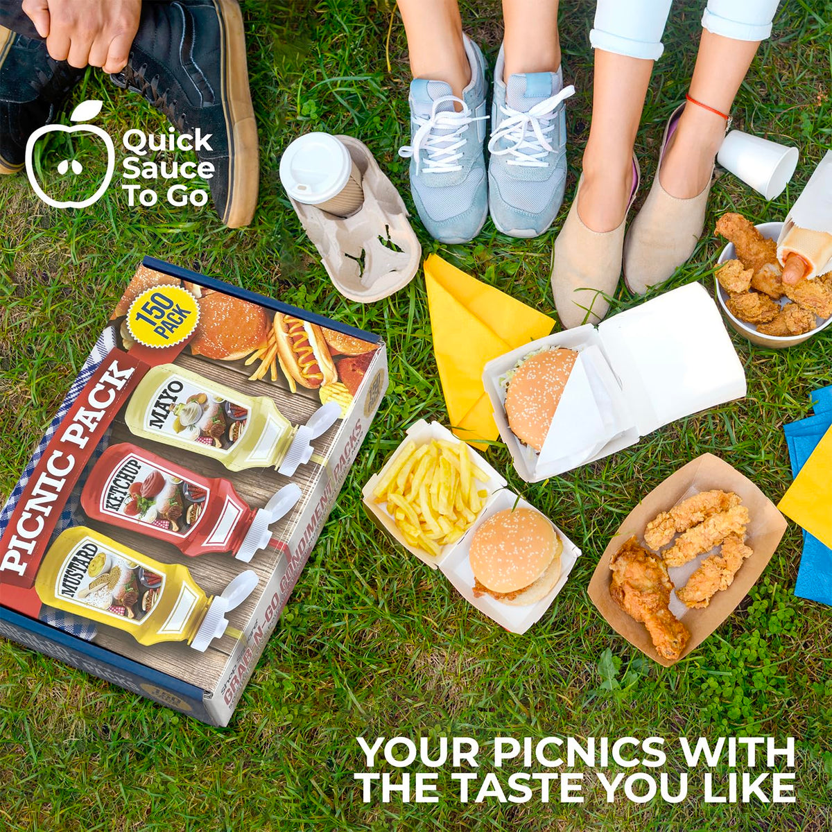 Shop Square party and BBQ moment highlights bulk condiments for gatherings