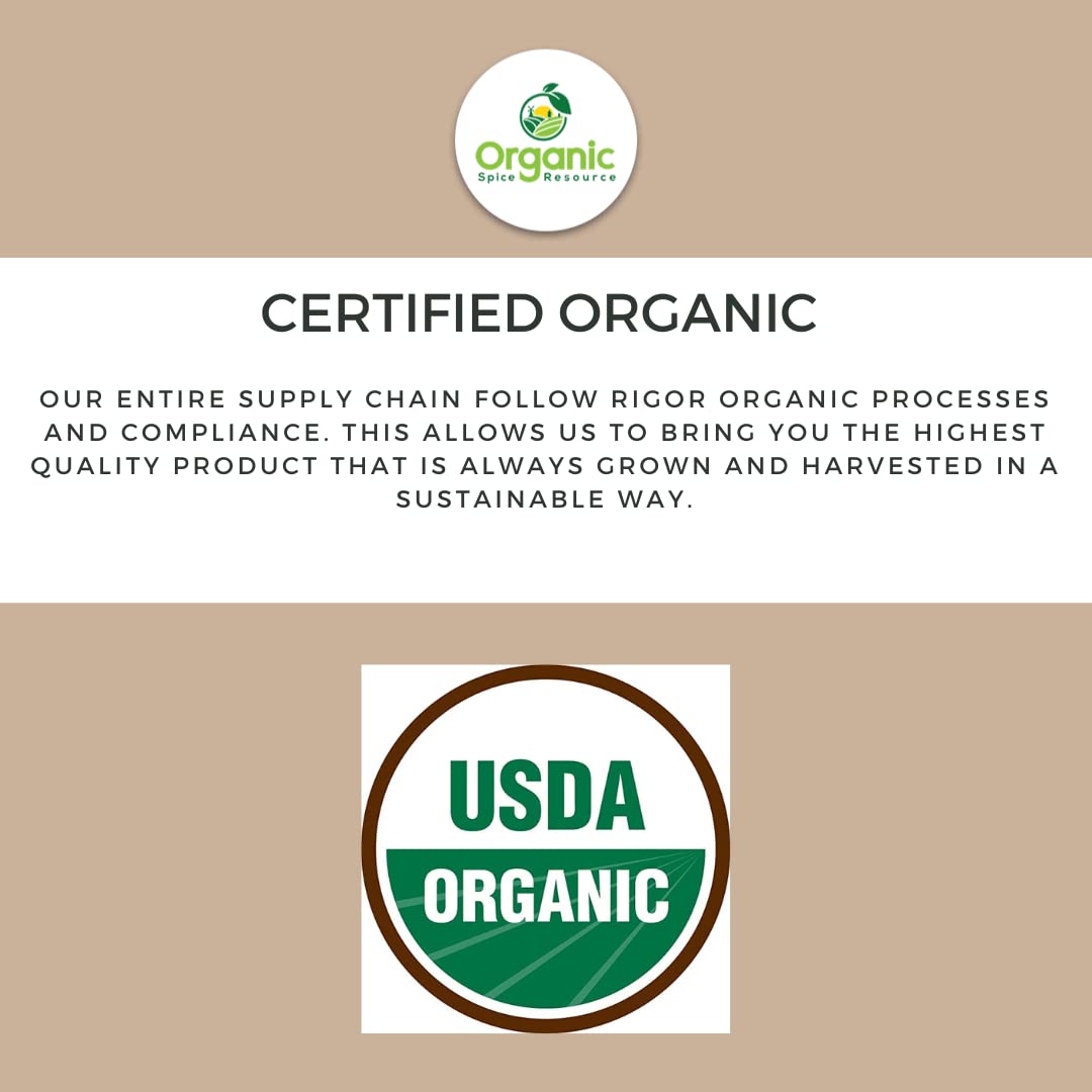 Packaging shot of Organic Spice Resource Organic Whole Cloves emphasizing purity and quality.