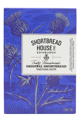 Close-up of Shortbread House of Edinburgh fingers showing crumbly texture and buttery aroma.
