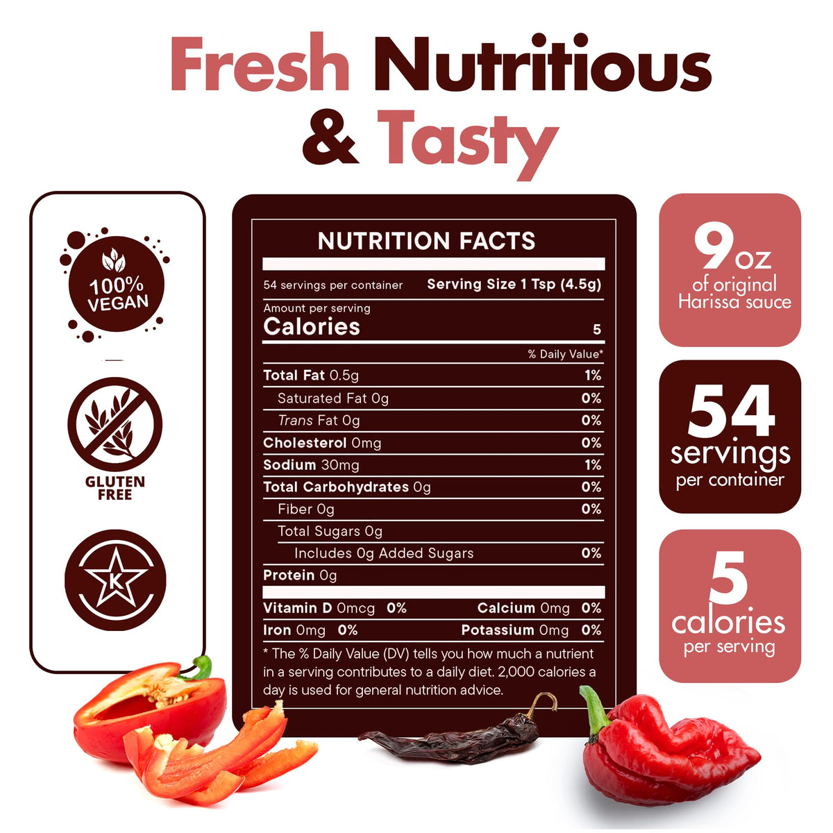SHUUG Harissa with peppers and garlic adds depth to dressings.