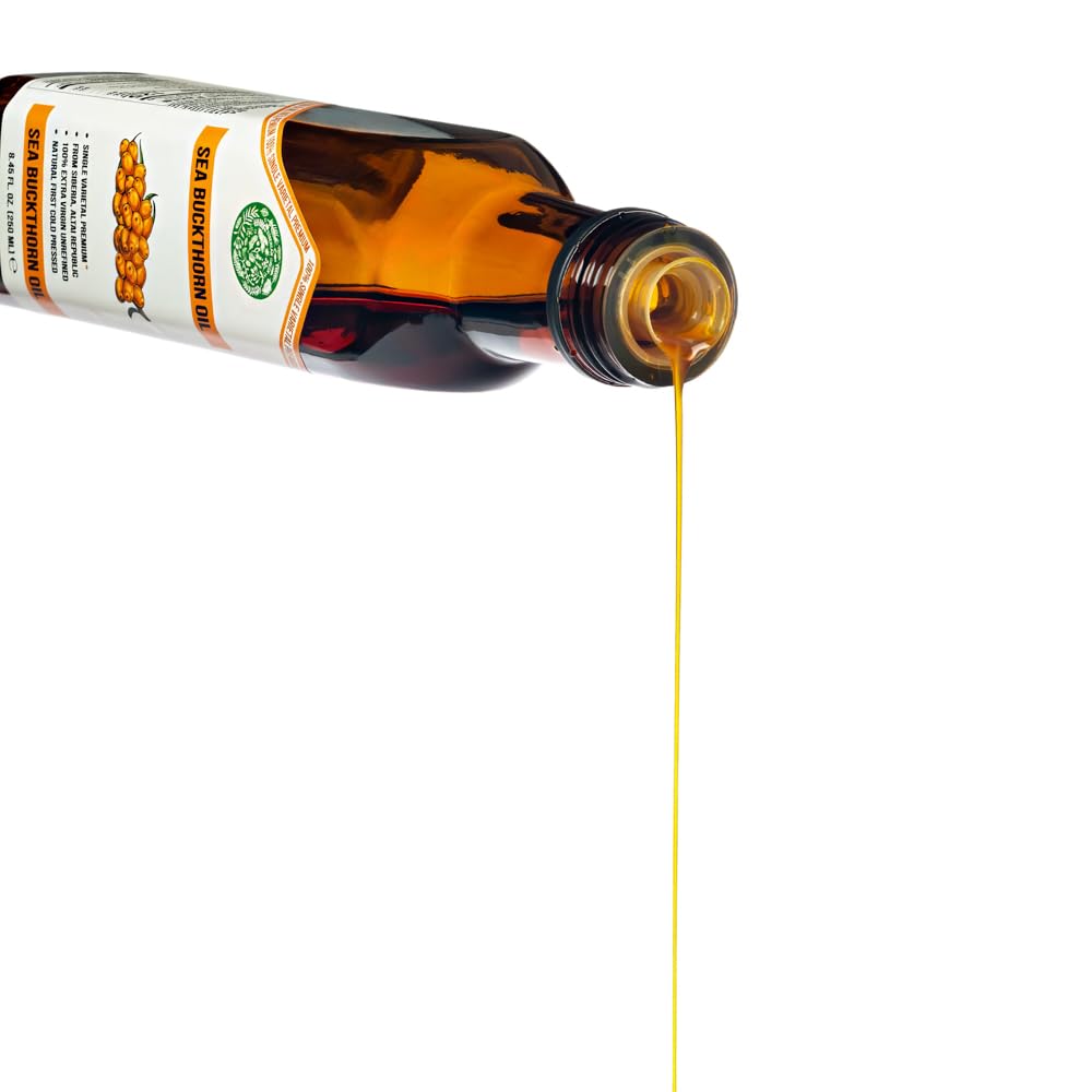 Siberian Green Sea Buckthorn Oil for DIY cosmetics, skin care use