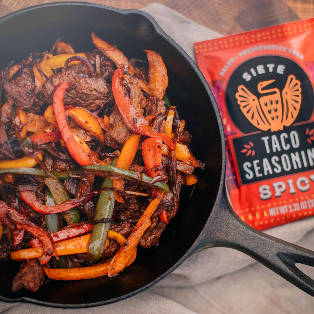 Siete family cooking scene suggests quick, flavorful meals shared with loved ones