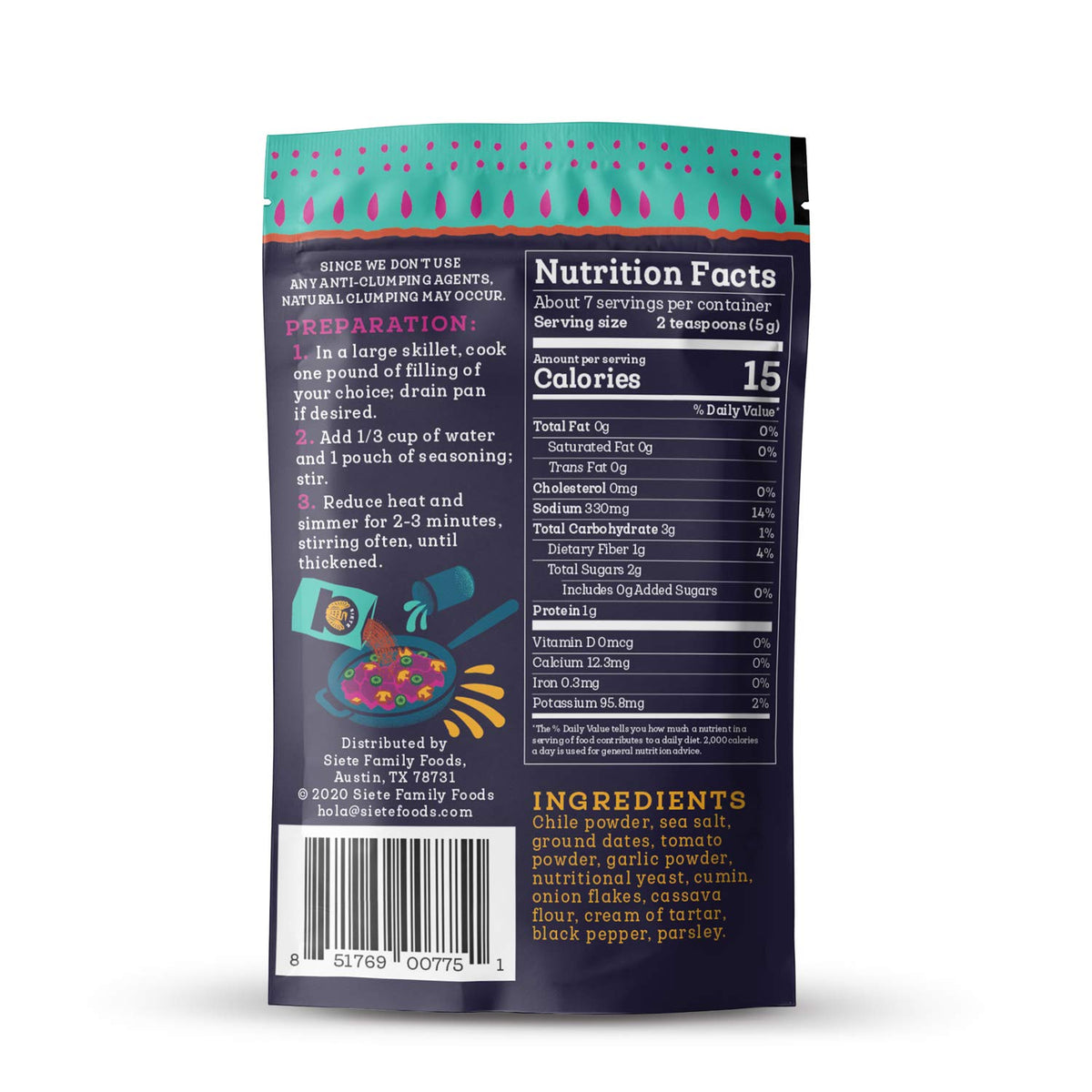 Siete gluten-free icon confirms safe option for restricted diets