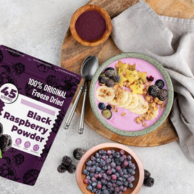 SIHASO berry powder with no added sugar for clean flavor.