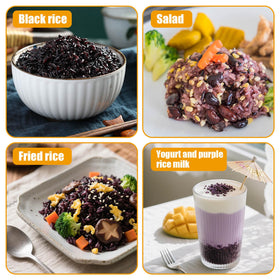SIHASO Konjac rice cooking setup for quick meals with hot water.
