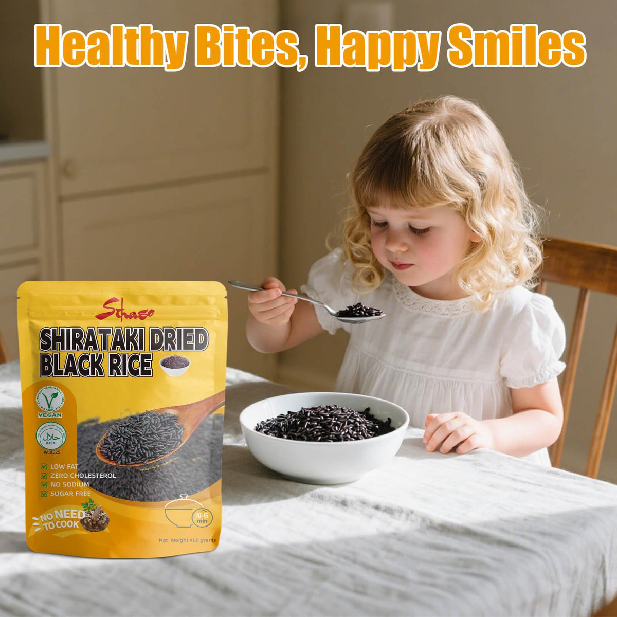 SIHASO Shirataki Konjac Black Rice meal ideas for low-carb bowls.