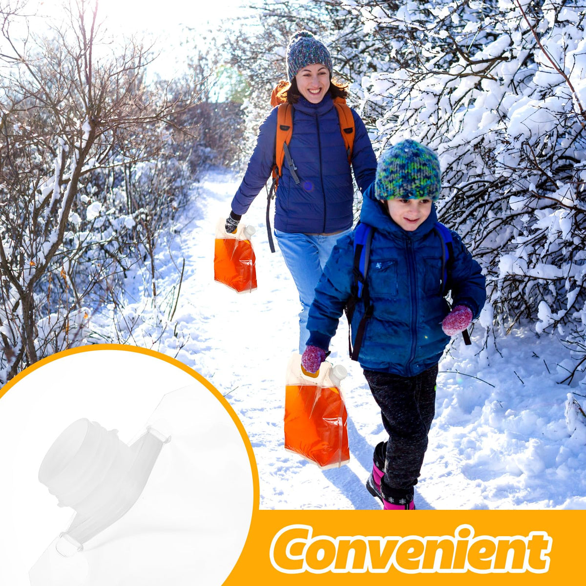 SiliFine lightweight maple bags enable easy movement between trees