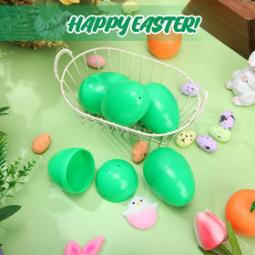 Lightweight Silipull egg for hanging decorations and festive displays