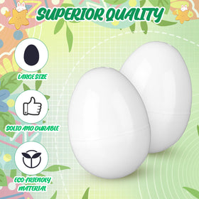 Silipull twist-design fillable eggs highlighted by secure closure.