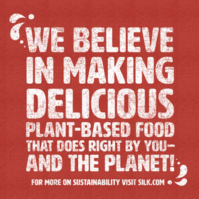 Silk Original soy milk bottle presented as a plant-based dairy-free option.