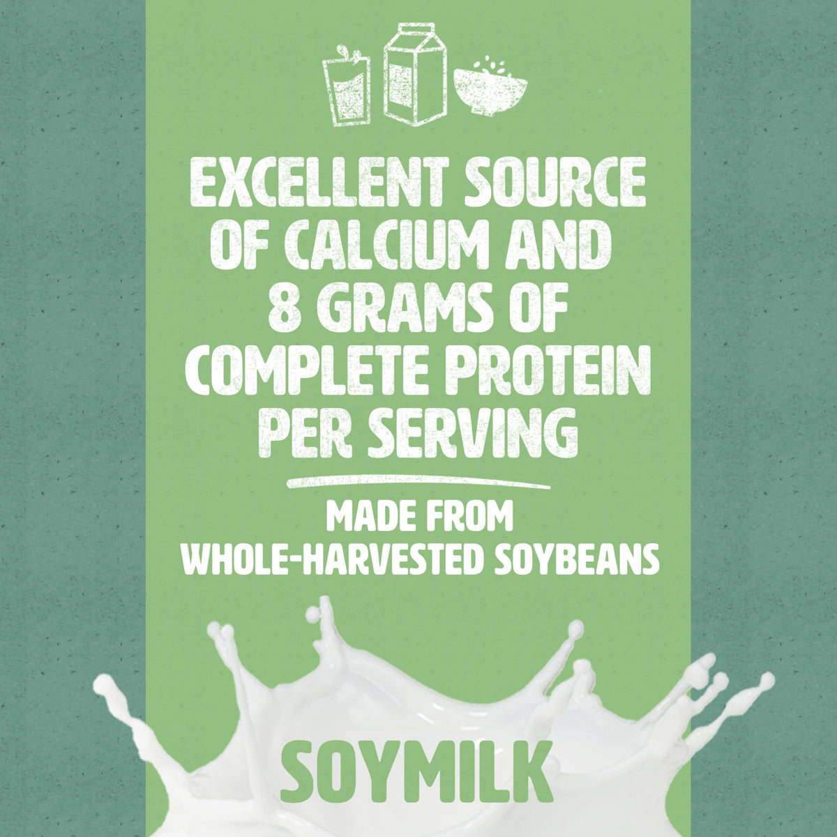 Silk unsweetened soy milk carton stored at room temperature for convenience