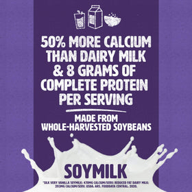 Silk Vanilla Soymilk 18-pack packaging displayed for stocking