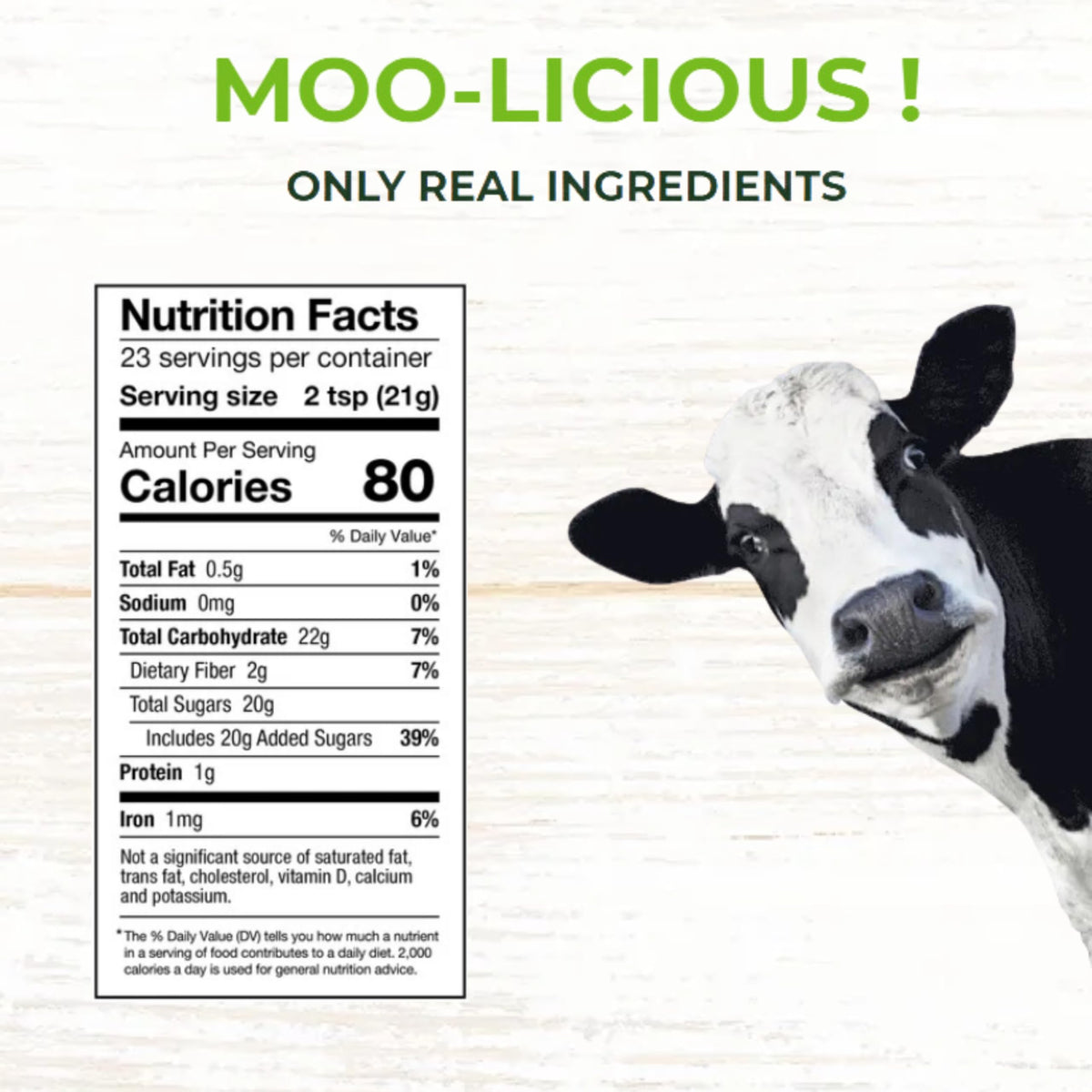 Silly Cow Farms Chocolate Chocolate flavor, rich cocoa cup