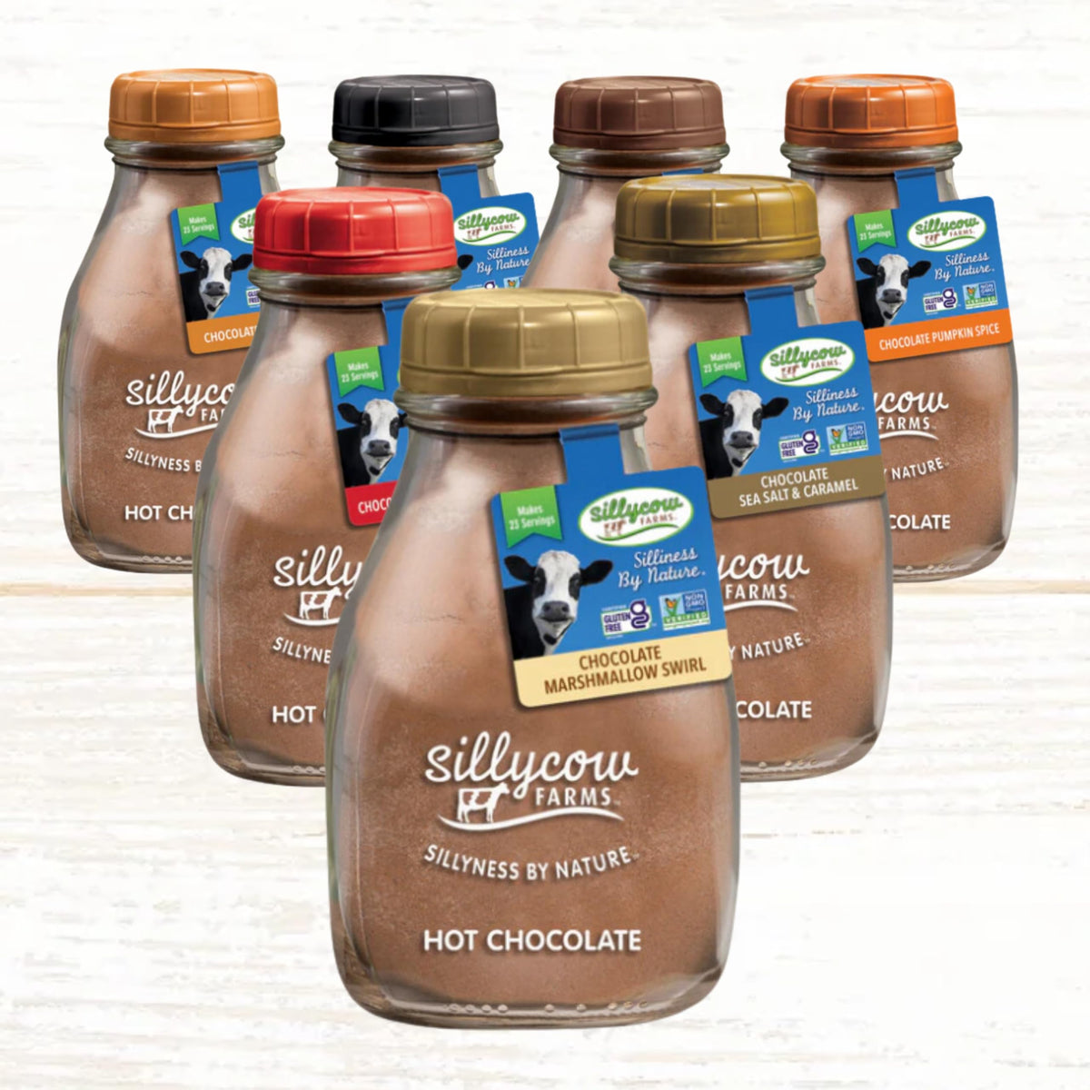 Silly Cow Farms Chocolate Maple flavor, warm maple notes in cocoa