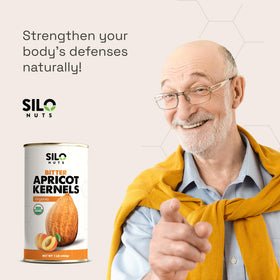 SILO Nuts organic certification label on kernel packaging signals quality
