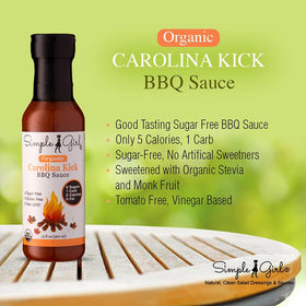 Simple Girl Country Sweet bottle with balanced sweetness for chicken and veggies.