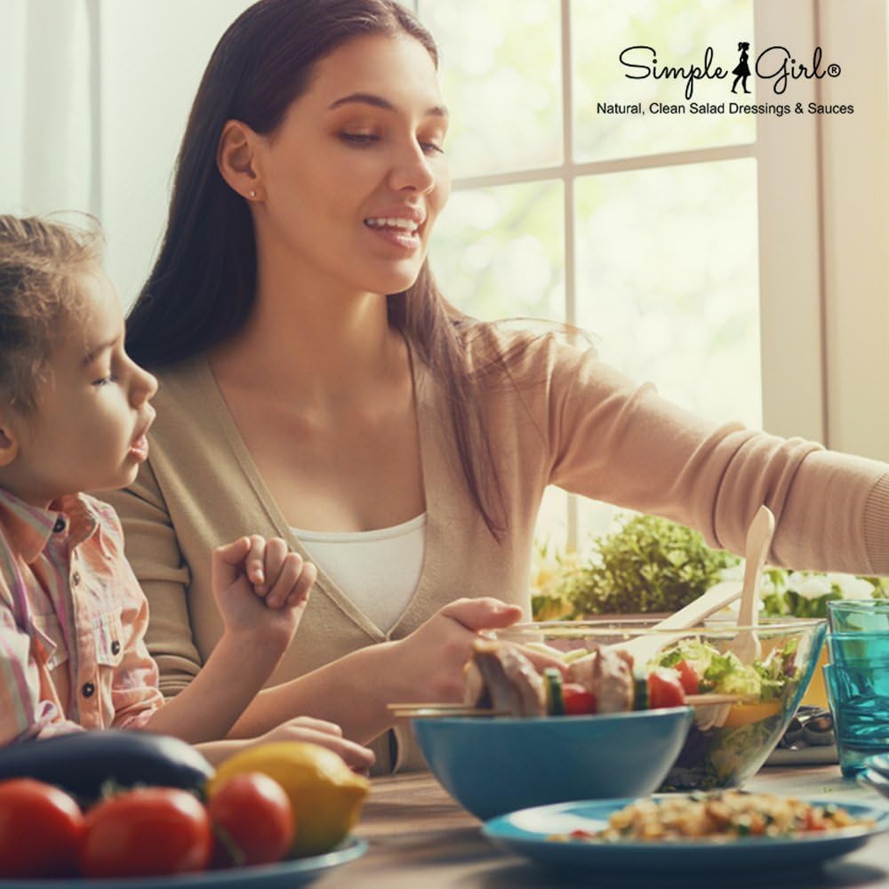 Simple Girl Sugar-free dressing collection pairs with salads and dips