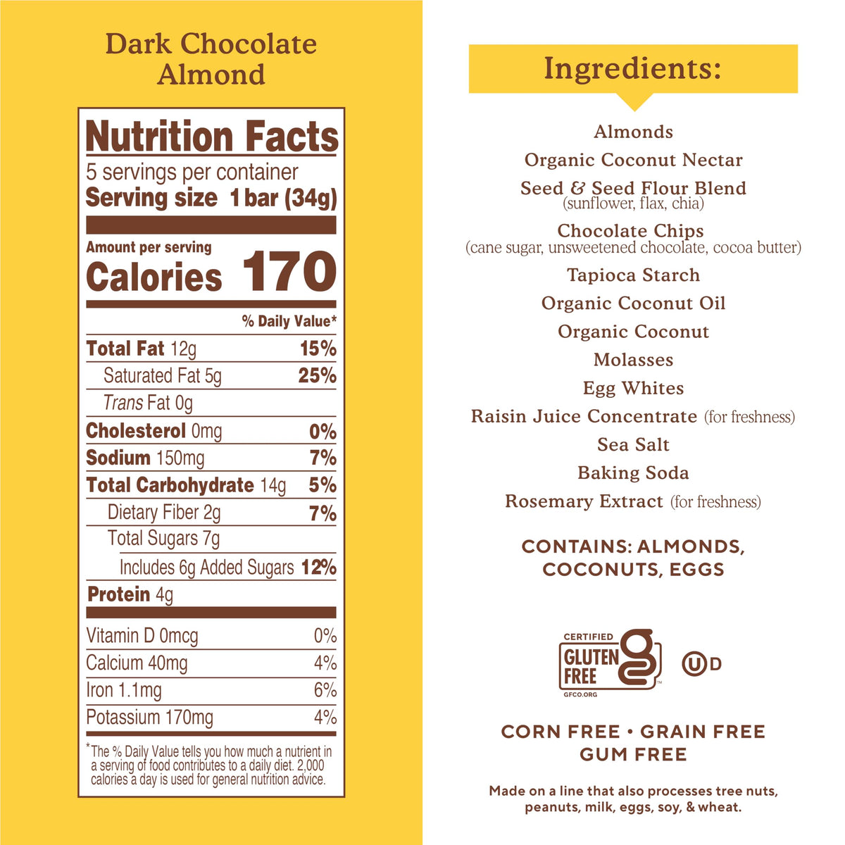 Simple Mills packaging close-up with gluten-free and paleo-friendly claims