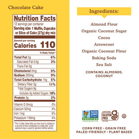Simple Mills packaging with nutrition panel highlighting gluten-free and non-GMO claims
