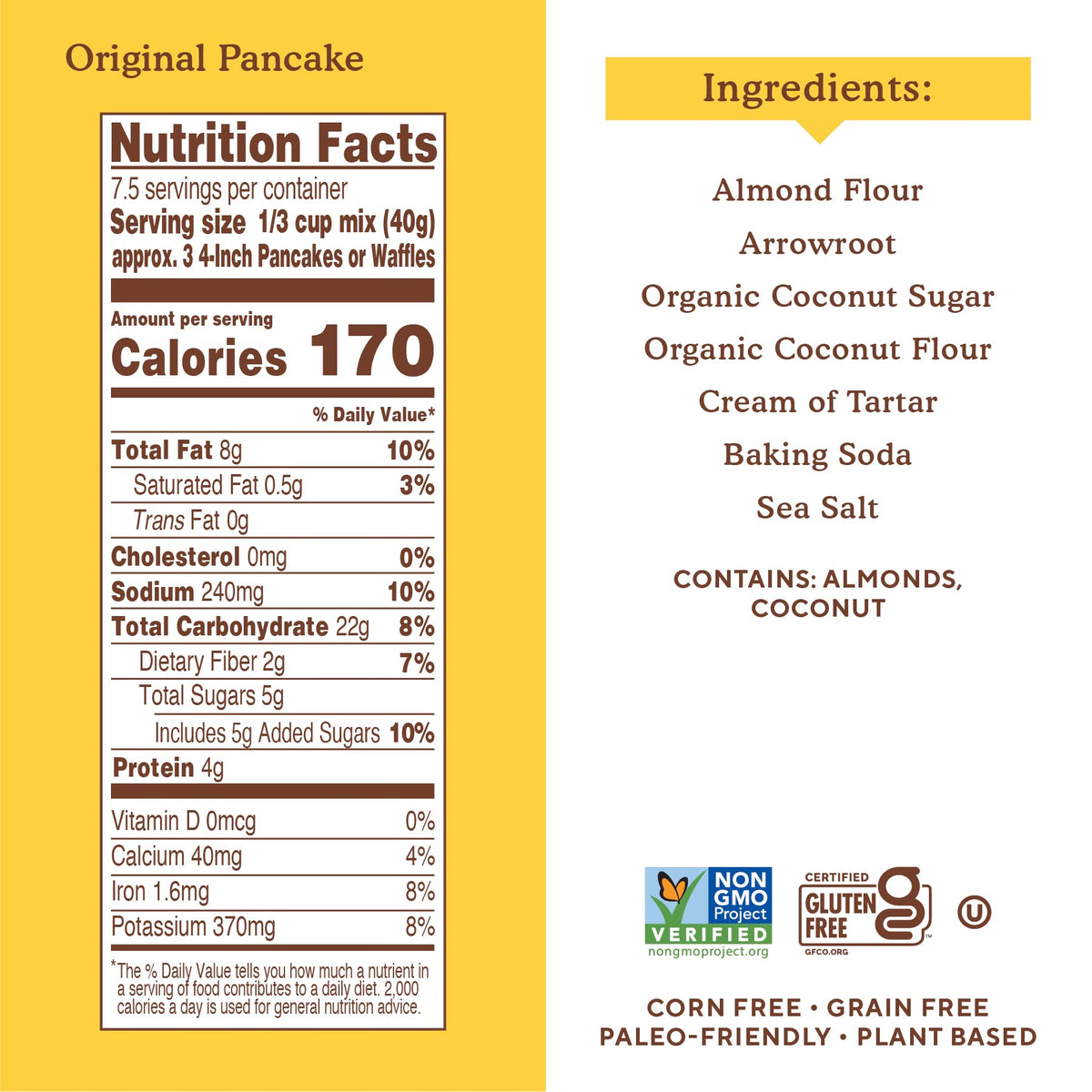 Waffles formed with this mix for crispy edges and tender centers.