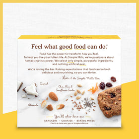 Simple Mills almond flour snack bar on-the-go, portable breakfast idea