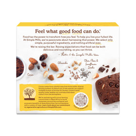Simple Mills bars wrapped individually, ideal for lunchbox or gym bag