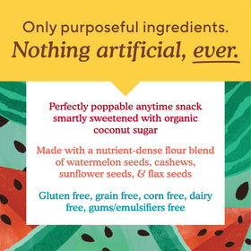 Simple Mills Lemon Seed & Nut Flour Sweet Thins ingredients close-up for wholesome snacking.