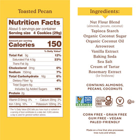 No artificial ingredients highlighted; shelf-stable pantry snack