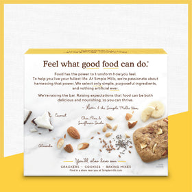 Simple Mills paleo-friendly plant-based bars for quick energy and on-the-go snacking