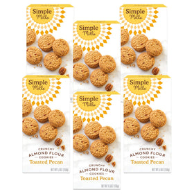 Simple Mills Toasted Pecan Cookies pack, gluten-free snack option