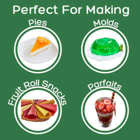 Simple Mixes-prep-steps demonstrates easy preparation and quick set time.