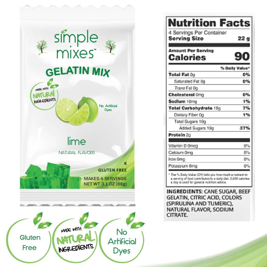 Simple Mixes variety-pack packaging shown on kitchen counter