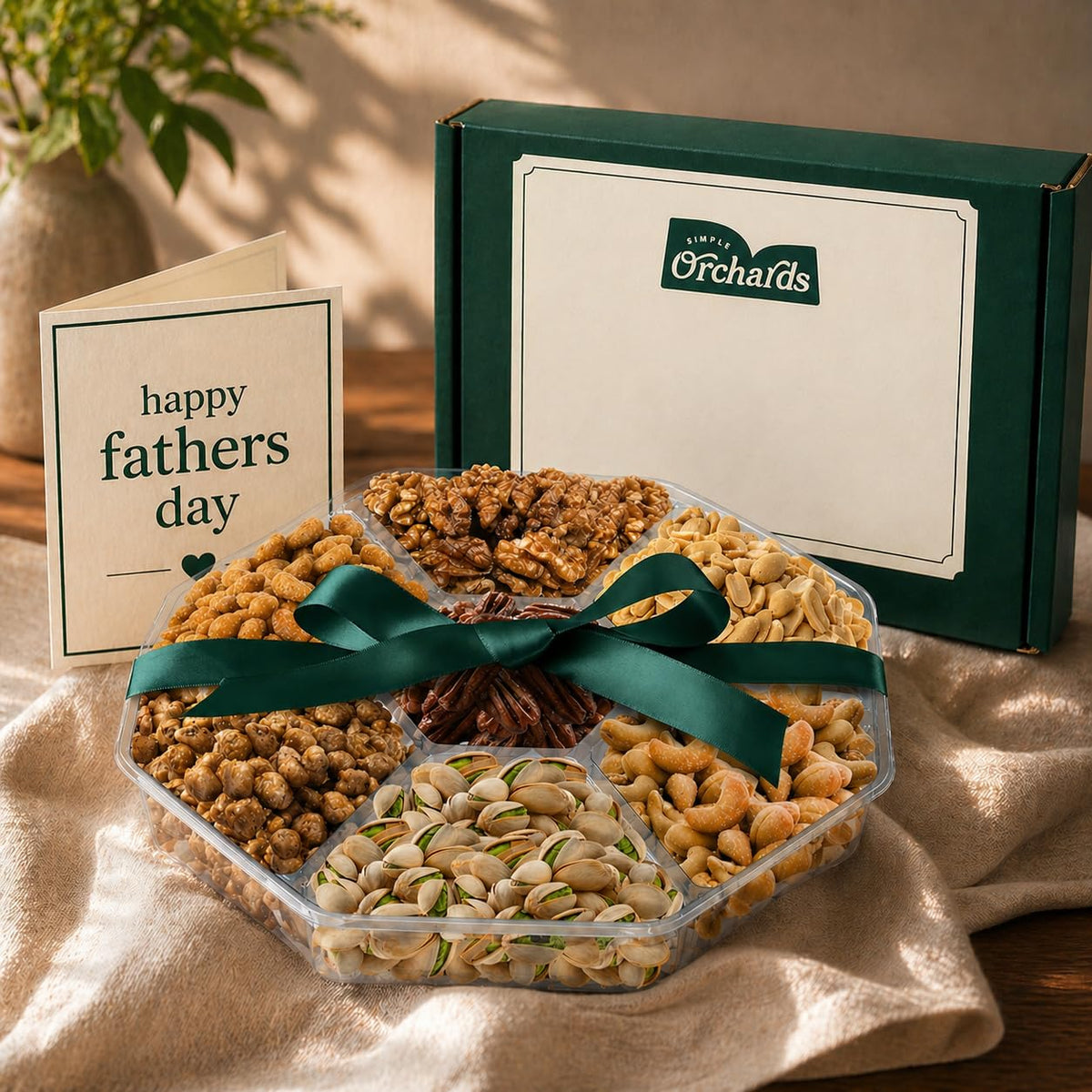 Simple Orchards hand-picked nuts closeup—fresh flavor ready to enjoy.
