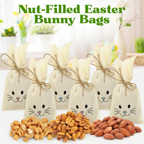 Simple Orchards bunny bags packaging highlights festive presentation for holidays