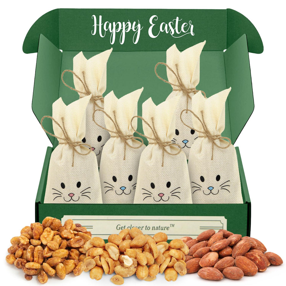 Simple Orchards nuts gift basket collection with gourmet varieties for sharing