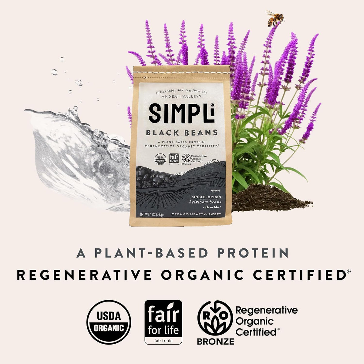 SIMPLi black beans add hearty texture to soups and stews